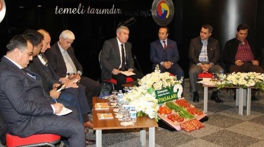 Yaş Meyve Ve Sebzede Fiyatlandırma Politikaları Atb&rsquo;de Konuşuldu