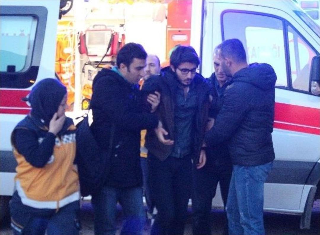 Şehidin &Ccedil;ocukları Acı Haberi Okulda Aldı