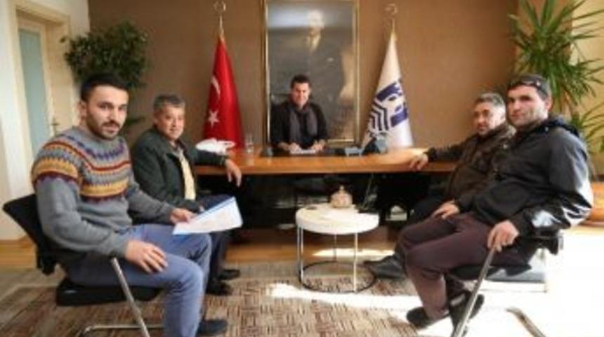 G&uuml;ndoğanspor Kul&uuml;b&uuml;&rsquo;nden Başkan Kocadon&rsquo;a Ziyaret