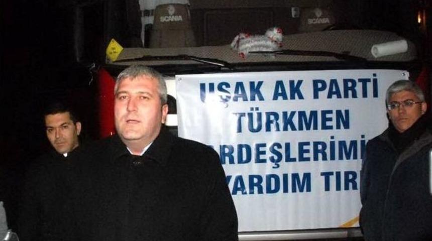 Uşak Ak Parti, Bayırbucak T&uuml;rkmenlerine Yardım G&ouml;nderdi