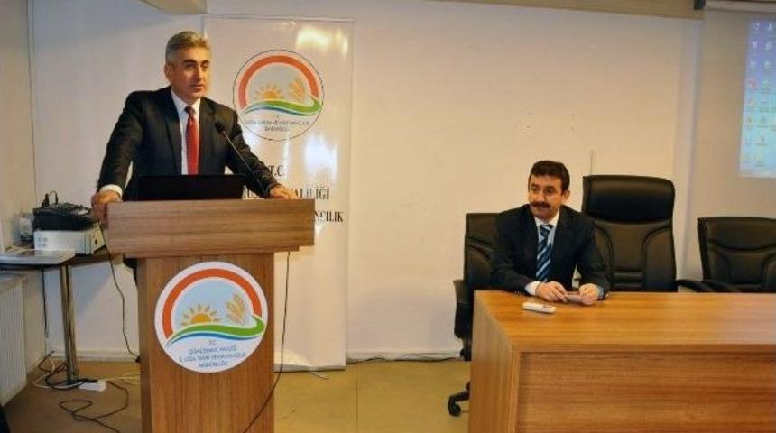G&uuml;m&uuml;şhane&rsquo;de Ahır-ağıl Desteklemeleri Bilgilendirme Toplantısı Yapıldı