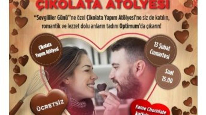 İzmir&rsquo;de Aşıklara &Ouml;zel &Ccedil;ikolata At&ouml;lyesi