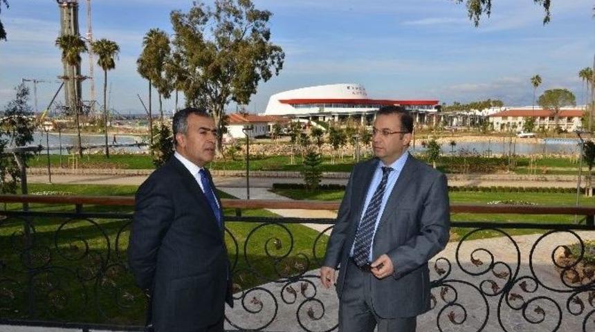 Vali T&uuml;rker, Expo 2016 Antalya Alanını İnceledi