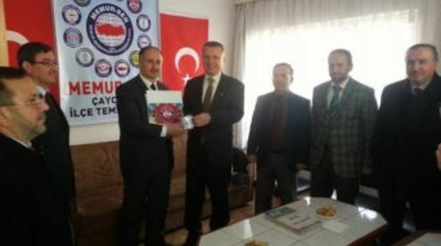 Başkan Kantarcı&rsquo;dan Memur-sen&rsquo;e Ziyaret