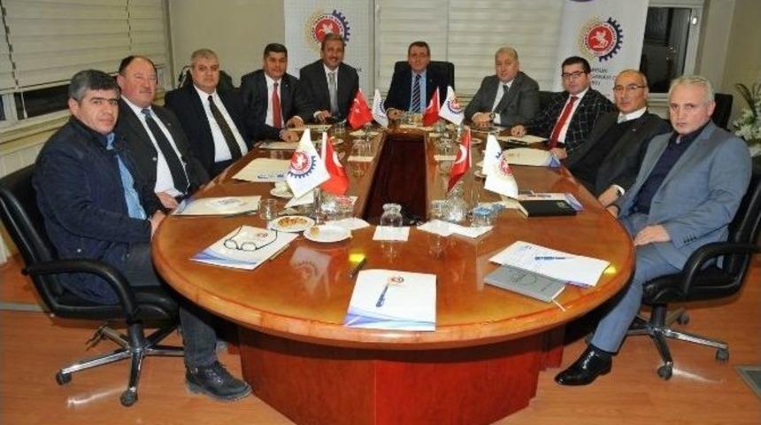 Oda Ve Borsa Başkanları G&uuml;ndemi Değerlendirdi