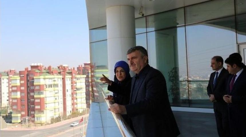 Başkan Aky&uuml;rek&rsquo;ten Başkan Toru&rsquo;ya Ziyaret