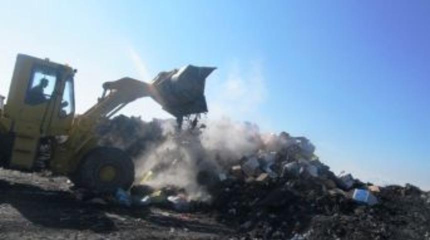 Edremit’te 1,5 Ton Gıda Malzemesi İmha Edildi