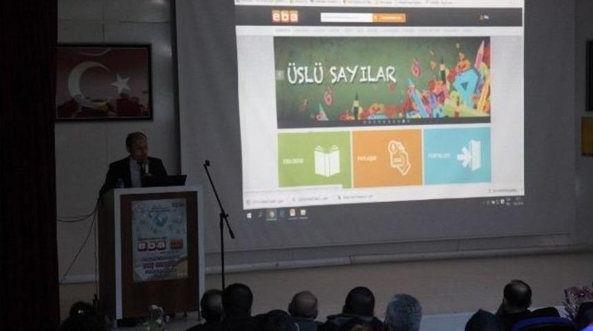 &Ouml;ğretmenlere, Eba Eğitimi Verildi