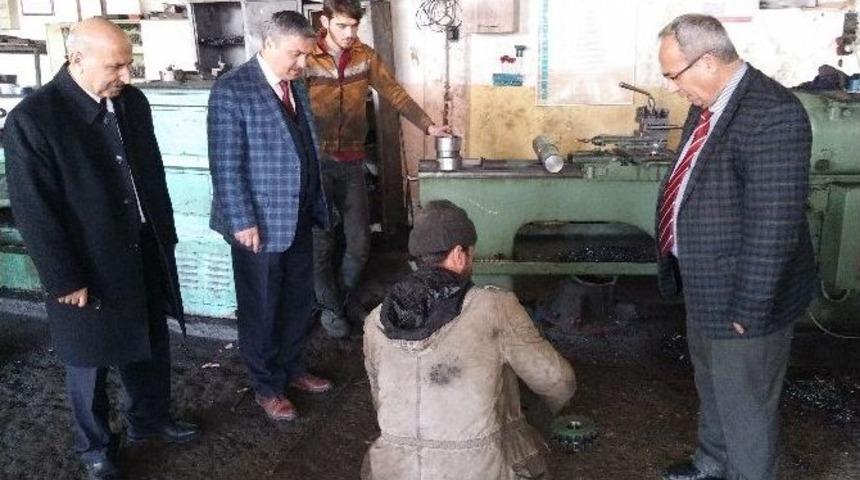 Sanayi Esnafına 20 Bin Tl Ödüllü Yarışmayı Tanıttılar