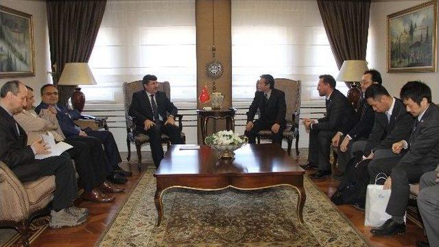 Japonya Uluslararası İşbirliği Ajansı Heyeti, Vali Öz’ü Ziyaret Etti