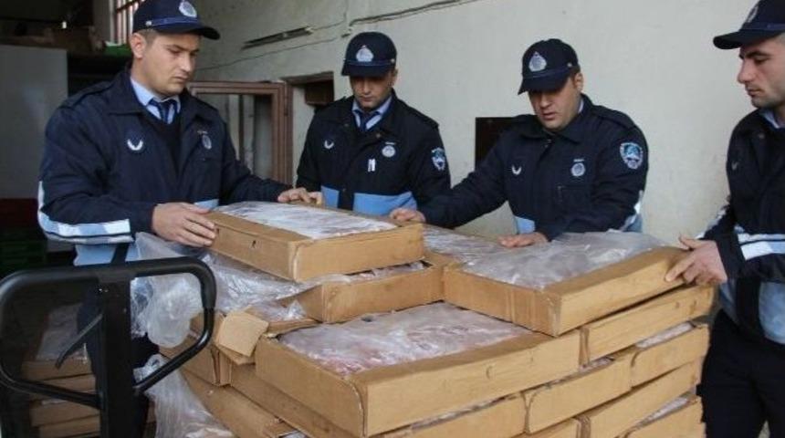 Şanlıurfa&rsquo;da 2 Ton Ka&ccedil;ak Et Ele Ge&ccedil;irildi