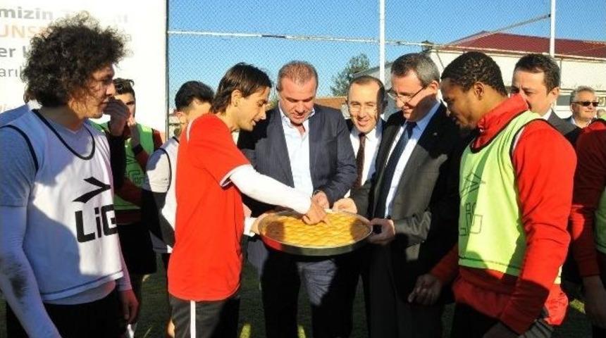 Samsun Tso’dan Samsunspor’a Moral Ziyareti