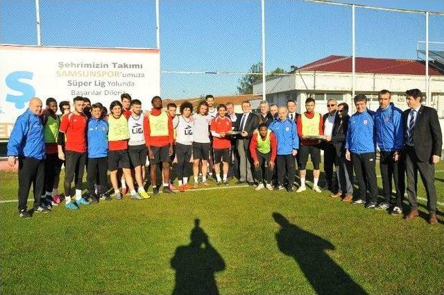 Samsun Tso’dan Samsunspor’a Moral Ziyareti