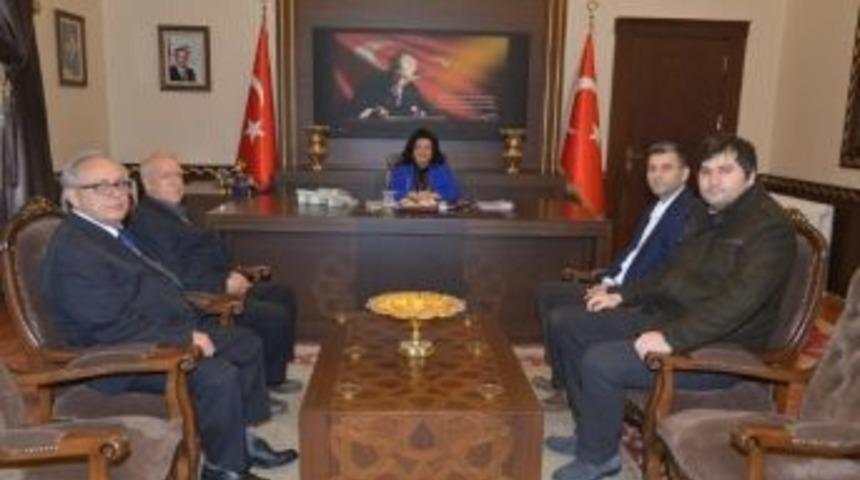 Kırklareli Mimarlar Odası&rsquo;ndan Vali Civelek&rsquo;e Ziyaret
