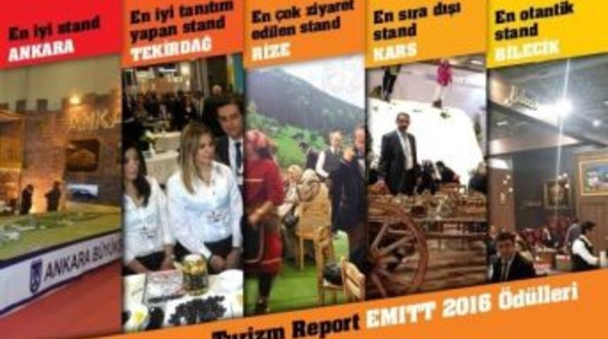 Turizm Report Emıtt 2016 Fuarı&rsquo;nın &lsquo;en İyi&rsquo;lerini Belirledi