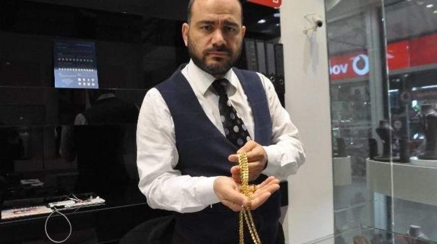 (&ouml;zel Haber) Piyasaya S&uuml;r&uuml;len Sahte Altın Zincir Sayısı Artıyor