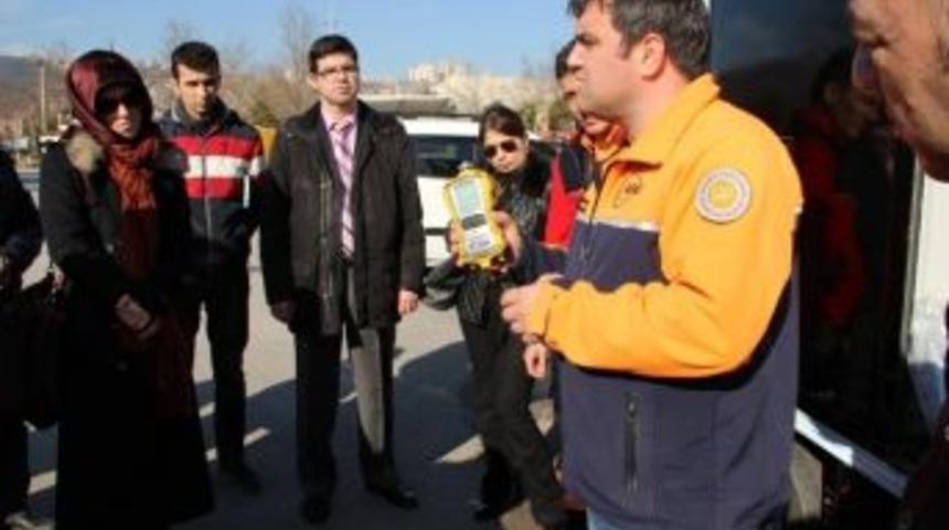Afad, B&uuml;y&uuml;kşehir &Ccedil;evre Ekiplerine Kbrn Eğitimi Verdi
