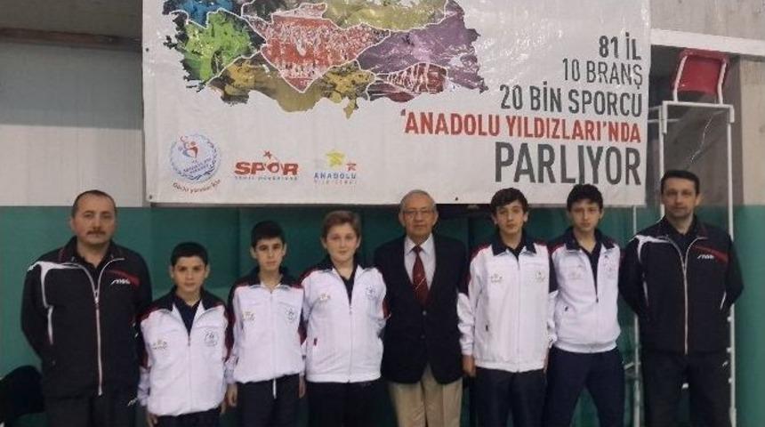 D&uuml;zce Masa Tenisi Takımı Finallerde