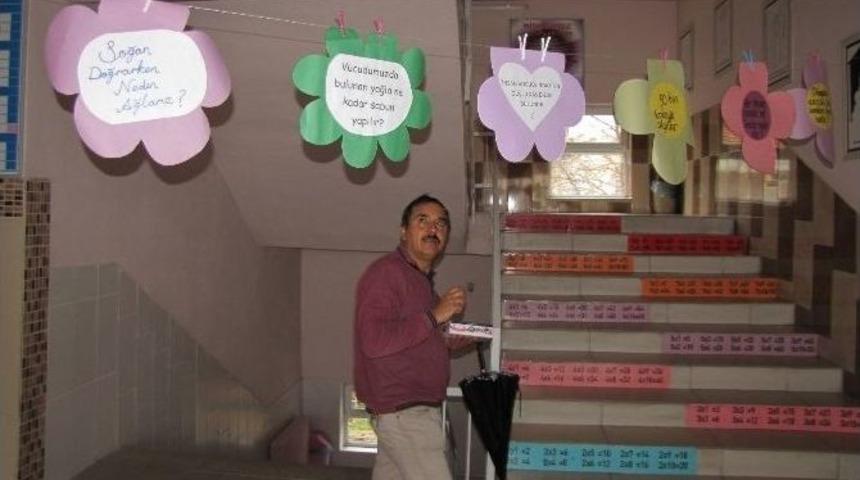 Atat&uuml;rk İlkokulunda &ldquo;bilgi Mandalı&rdquo; Projesi