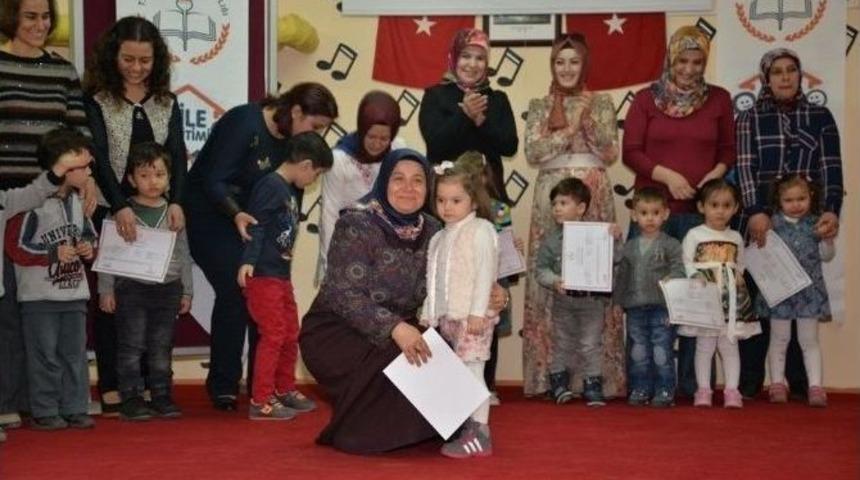 &Ccedil;ocuklardan Annelerine Eğitim Sertifikası