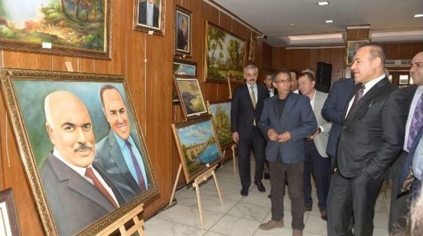 Ressam B&uuml;lent Arıcı İkinci Kişisel Sergisini A&ccedil;tı