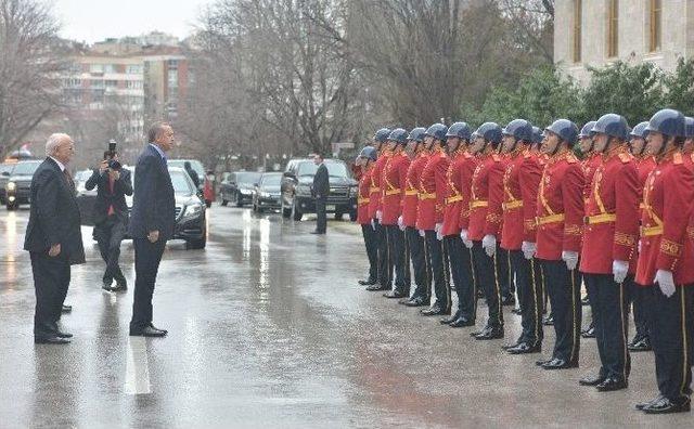 Cumhurbaşkanı Erdoğan Meclis Başkanını Ziyaret Etti