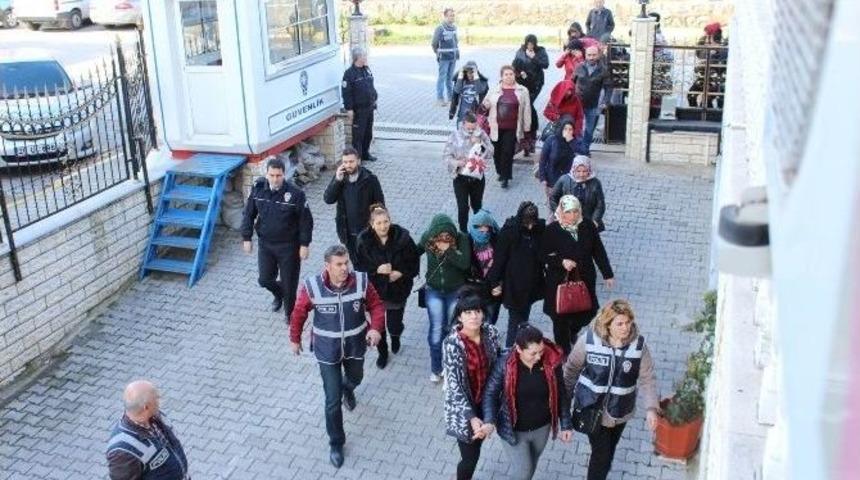 Fuhuş Operasyonu Zanlıları Adliyede