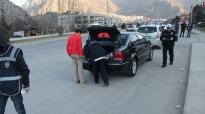 Amasya&rsquo;da Huzur Operasyonu: 5 G&ouml;zaltı