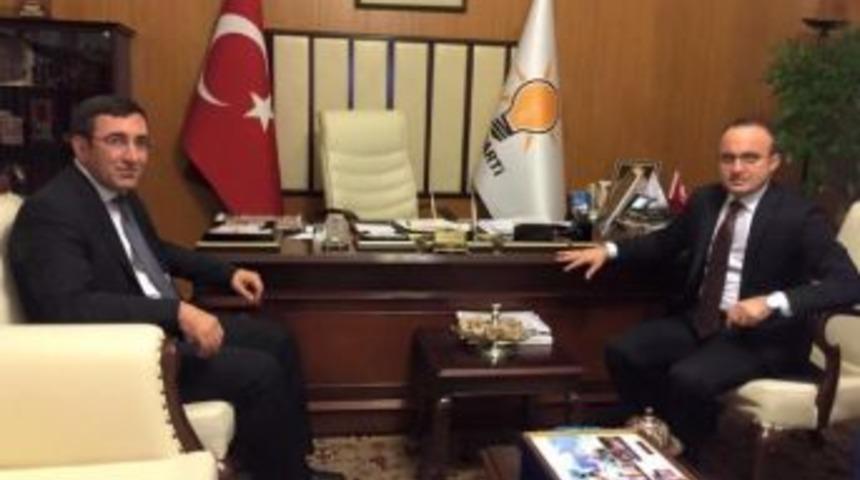 Kalkınma Bakanı Yılmaz Turan&rsquo;ı Ziyaret Etti
