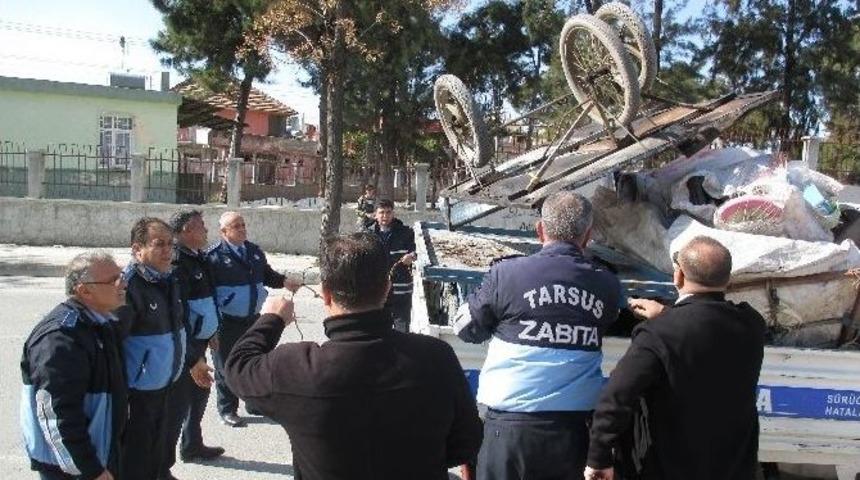 Zabıtadan Seyyar Satıcılara Karşı M&uuml;cadele