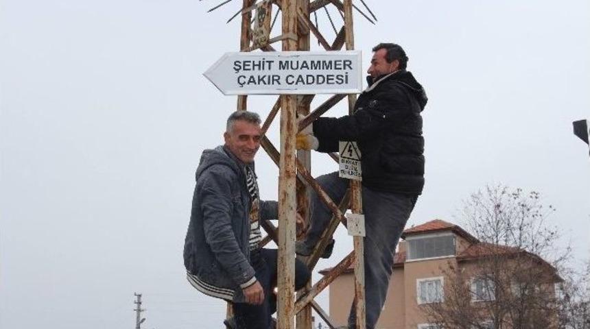 Sungurlu&rsquo;da Cadde Ve Sokak Tabelaları Değiştiriliyor