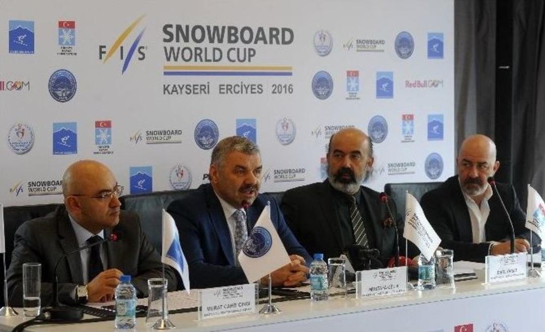 D&uuml;nyanın En İyi Snowboard Sporcuları Erciyes&rsquo;te Yarışacak