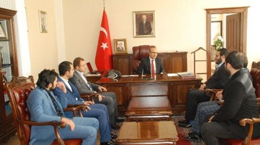Askon&rsquo;un Gen&ccedil;lerinden Vali Demirtaş&rsquo;a Ziyaret