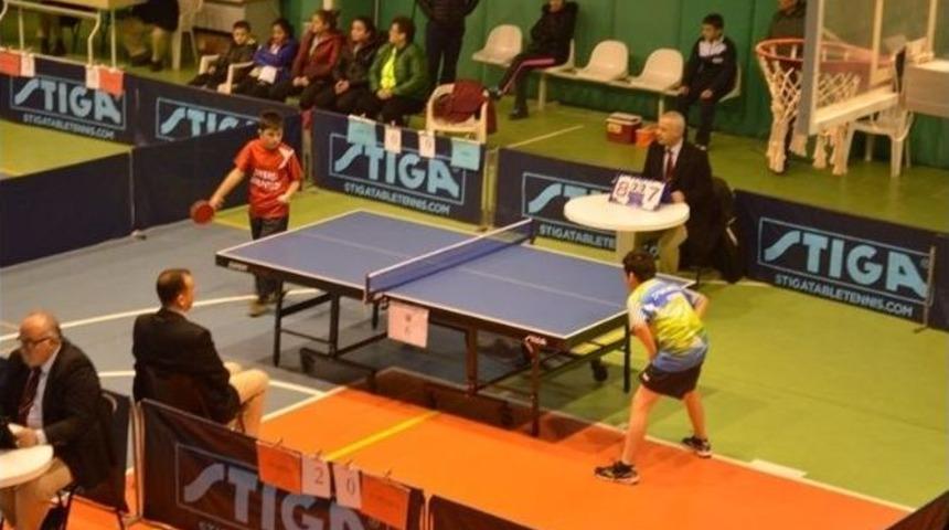 Masa Tenisi M&uuml;sabaka Hazırlıkları Tamamlandı