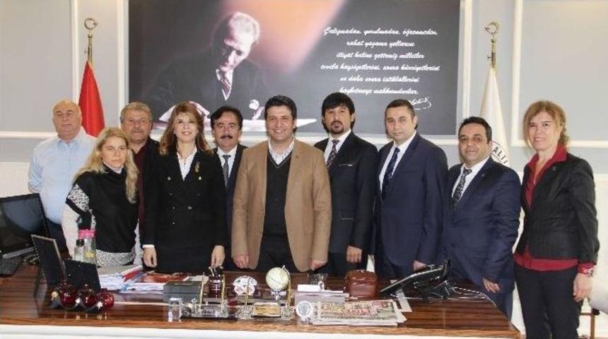Mmo Başkanı Hamamcıoğlu&rsquo;ndan Başkan Gen&ccedil;&rsquo;e Ziyaret