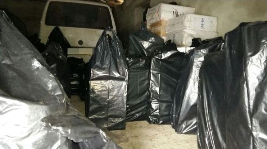 Ağrı&rsquo;da Ka&ccedil;ak Sigara Operasyonu