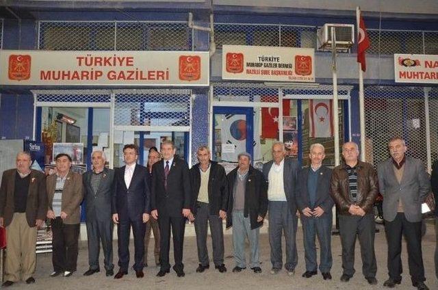 Karacasu Kaymakamı Gül’den Muharip Gazilere Ziyaret