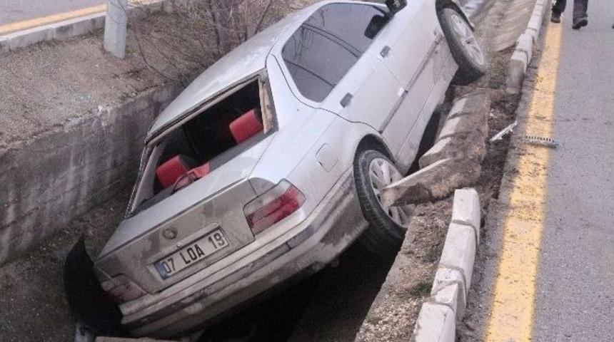 Ehliyetsiz S&uuml;r&uuml;c&uuml; Kanala U&ccedil;tu