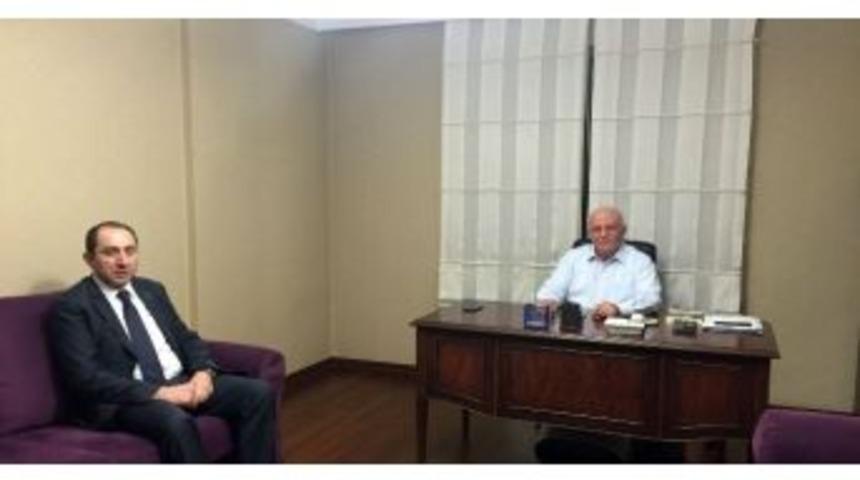 Rekt&ouml;r Alkan&rsquo;dan Milletvekili Kıyıklık&rsquo;a Ziyaret