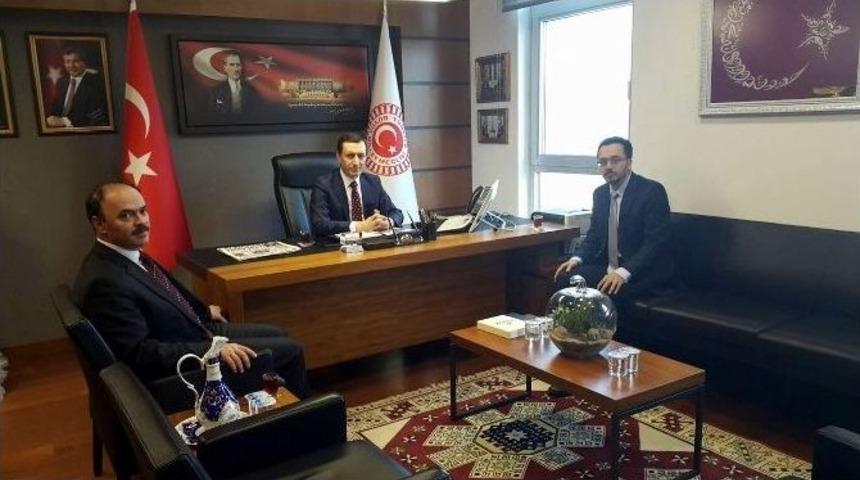 Bircan, Ad&uuml; Projelerine Destek İ&ccedil;in Ankara&rsquo;da G&ouml;r&uuml;şmelerde Bulundu&rlm;