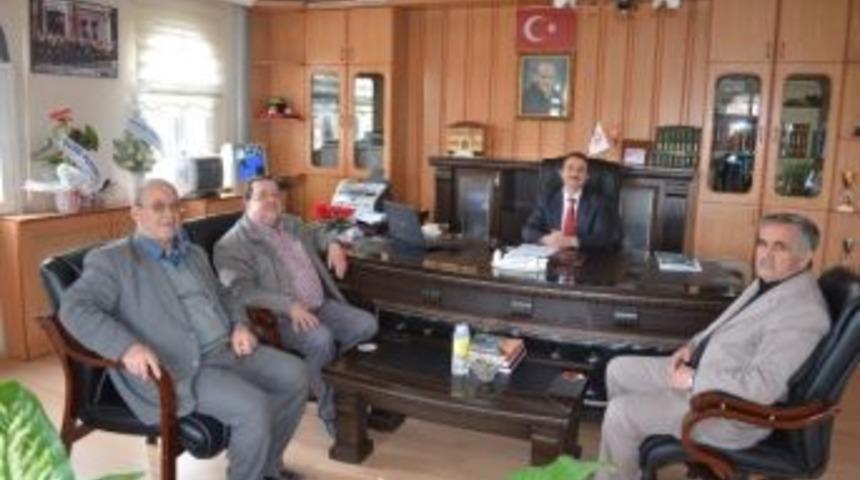 Oda Başkanları Yeni M&uuml;ft&uuml;y&uuml; Ziyaret Etti