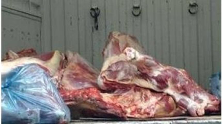 Kayseri&rsquo;de 2 Ton Ka&ccedil;ak Et Yakalandı