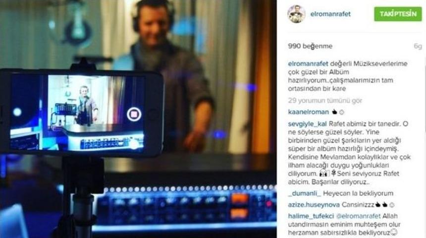 Rafet El Roman&rsquo;dan Hayranlarına Alb&uuml;m M&uuml;jdesi