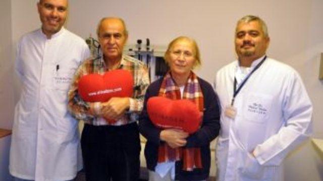 39 Yıllık Evli Çifte Aynı Gün Kalp Ameliyatı