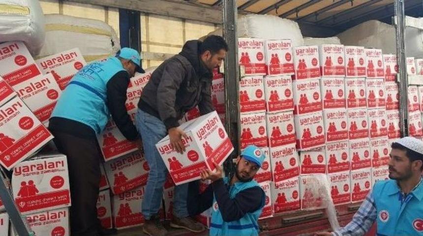 Diyanet&rsquo;ten Silvan&rsquo;a Bir Tır Yardım