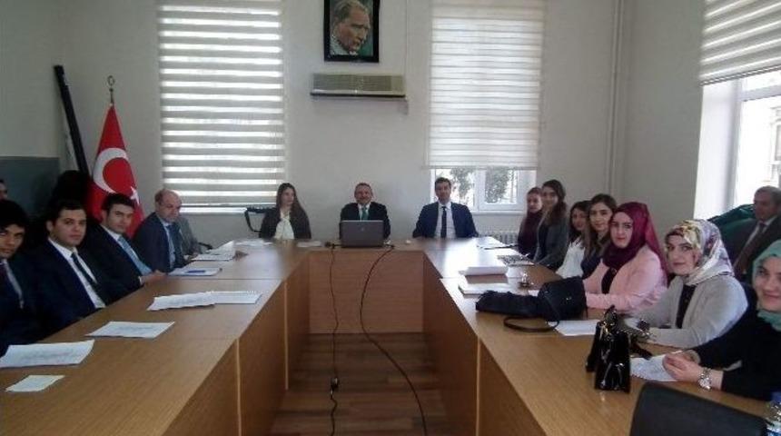 112 Acil &Ccedil;ağrı Merkezi G&ouml;revlilerinin Eğitimleri S&uuml;r&uuml;yor