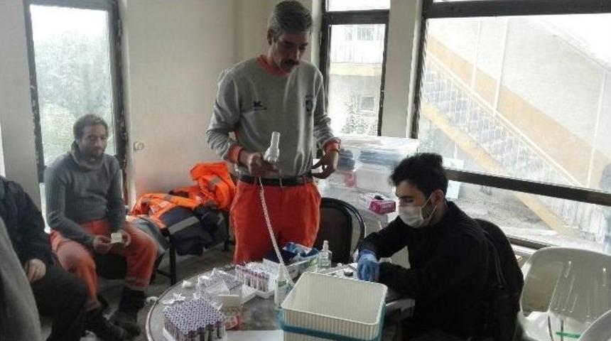 400 Personel Sağlık Taramasından Ge&ccedil;irildi