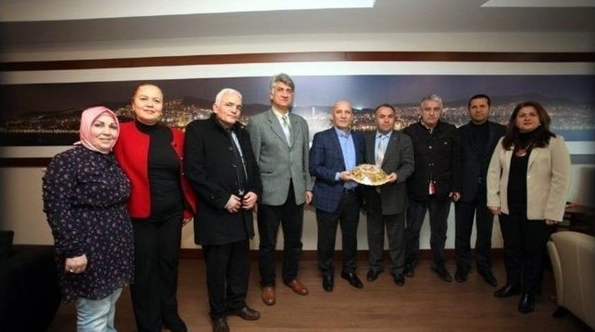 Başkan Altınok &Ouml;z&rsquo;e Malatyalılardan Ziyaret