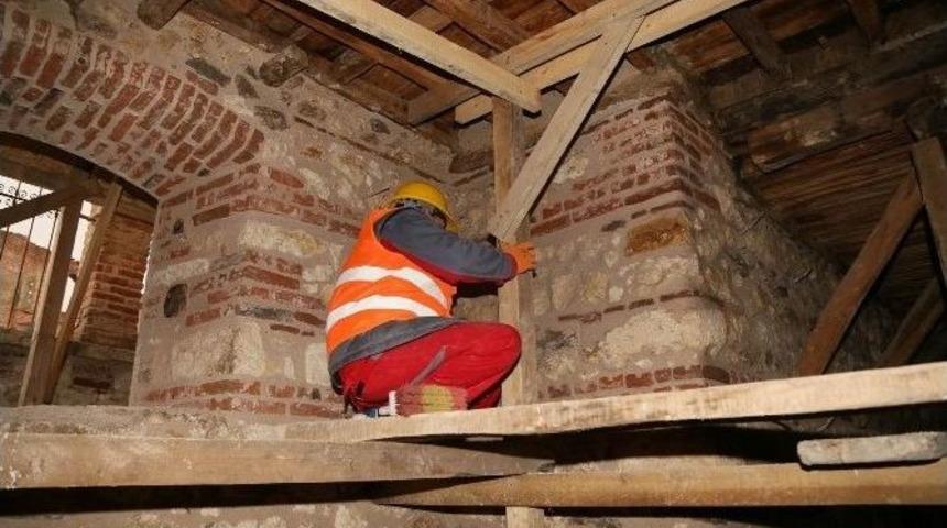 Kent K&uuml;lt&uuml;r Evi Restorasyon &Ccedil;alışmaları Devam Ediyor