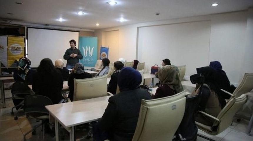 İpekyolu Belediyesi&rsquo;nden Esnaf Adayı Kadınlara Girişimcilik Semineri